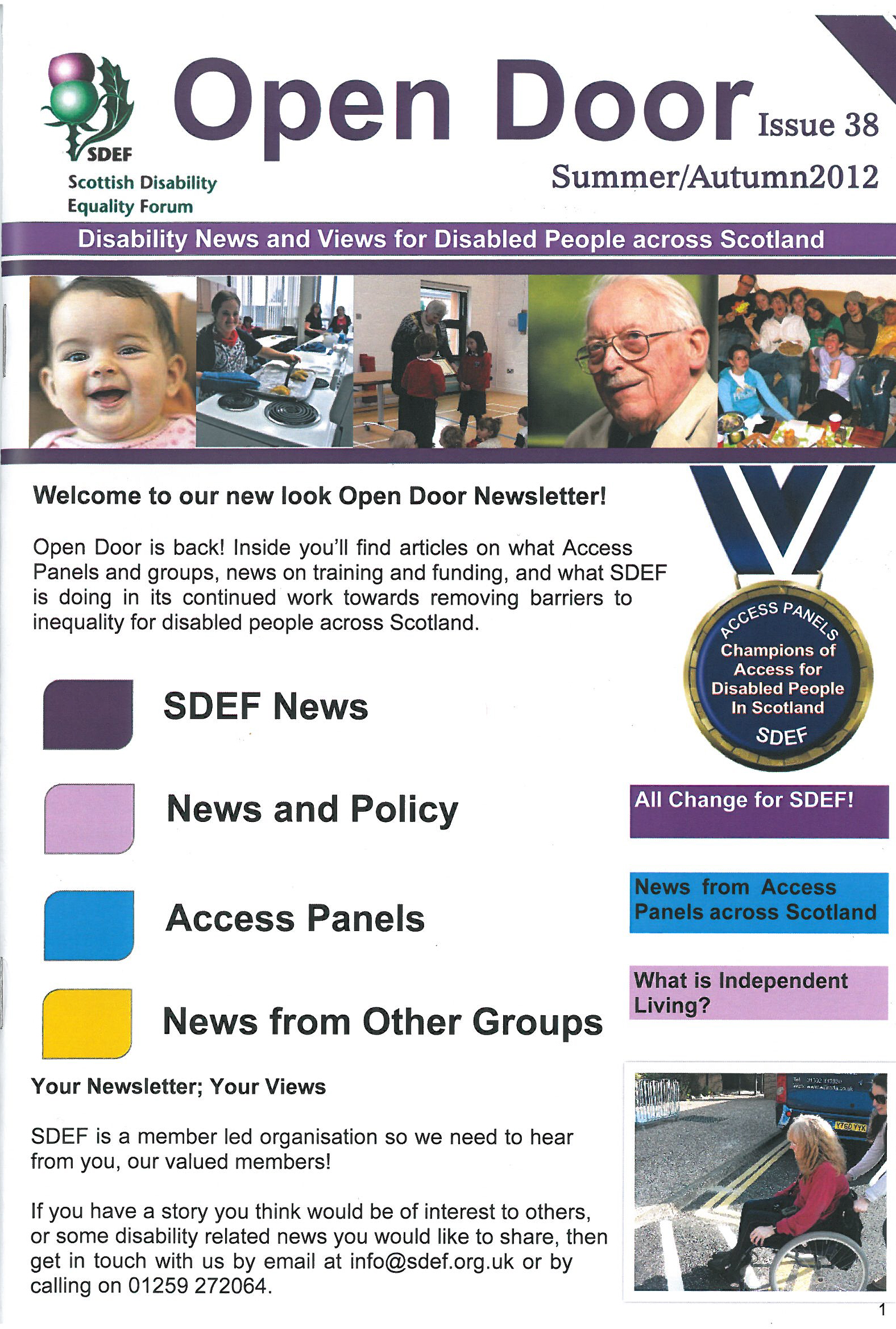 Issue 38 Front Cover image